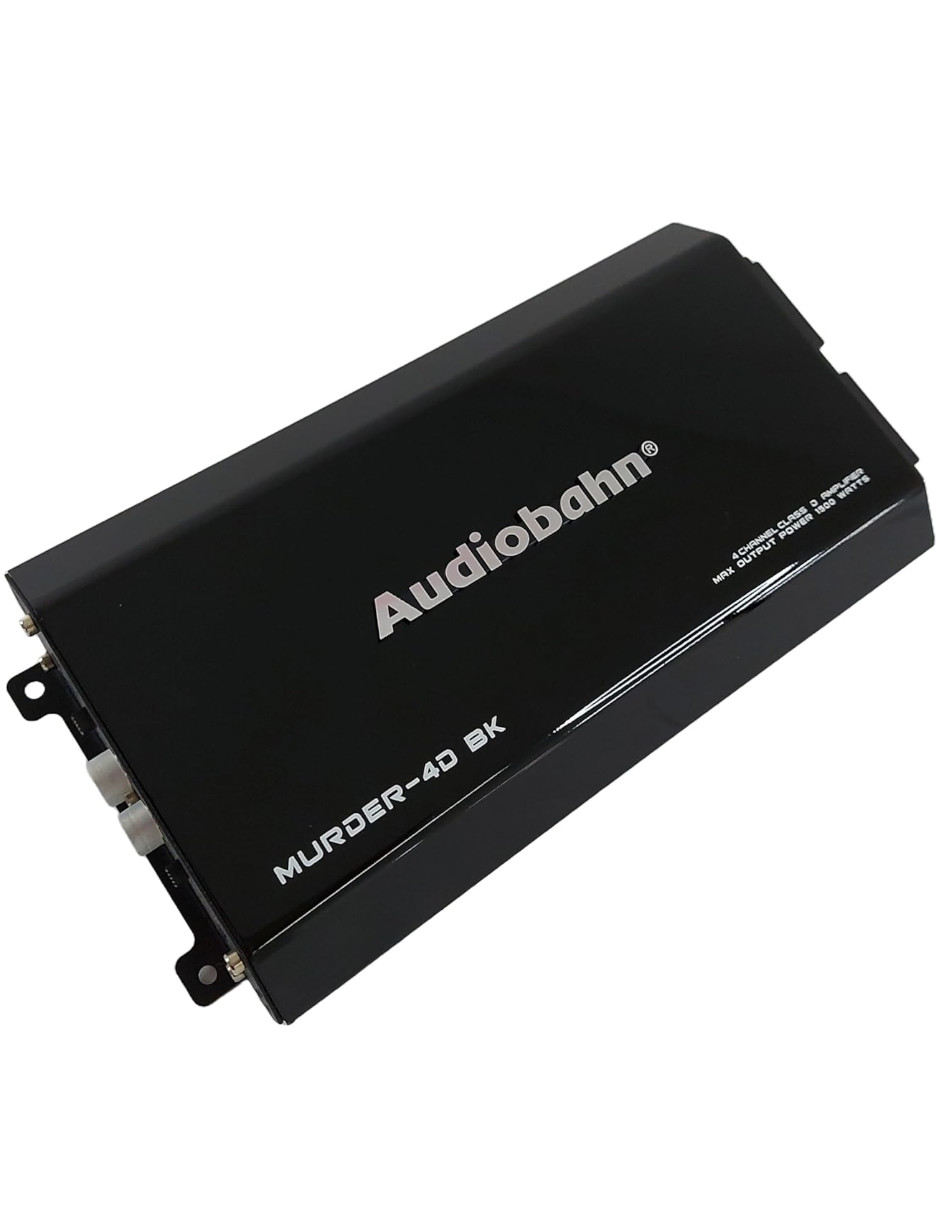 Foto 2 | Amplificador Audiobahn Clase D De  4 Canales Para Auto Murder4dbk