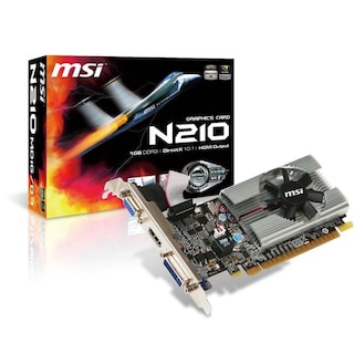 Foto 1 | Tarjeta de Video MSI Nvidia Geforce 210 1GB 64-bit GDDR3 DVI VGA HDCP PCI Express 2.0