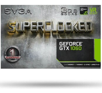 Foto 7 | Tarjeta Gráfica Evga Geforce Gtx 1060 3gb Sc Gaming - Venta Internacional.