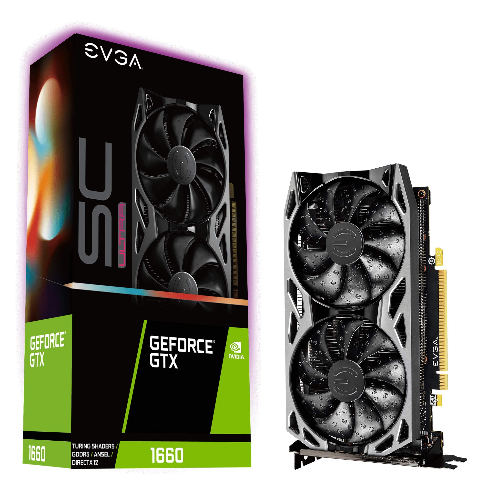 Foto 2 pulgar | Tarjeta Gráfica Evga Geforce Gtx 1660 Sc Ultra Gaming 6gb - Venta Internacional.