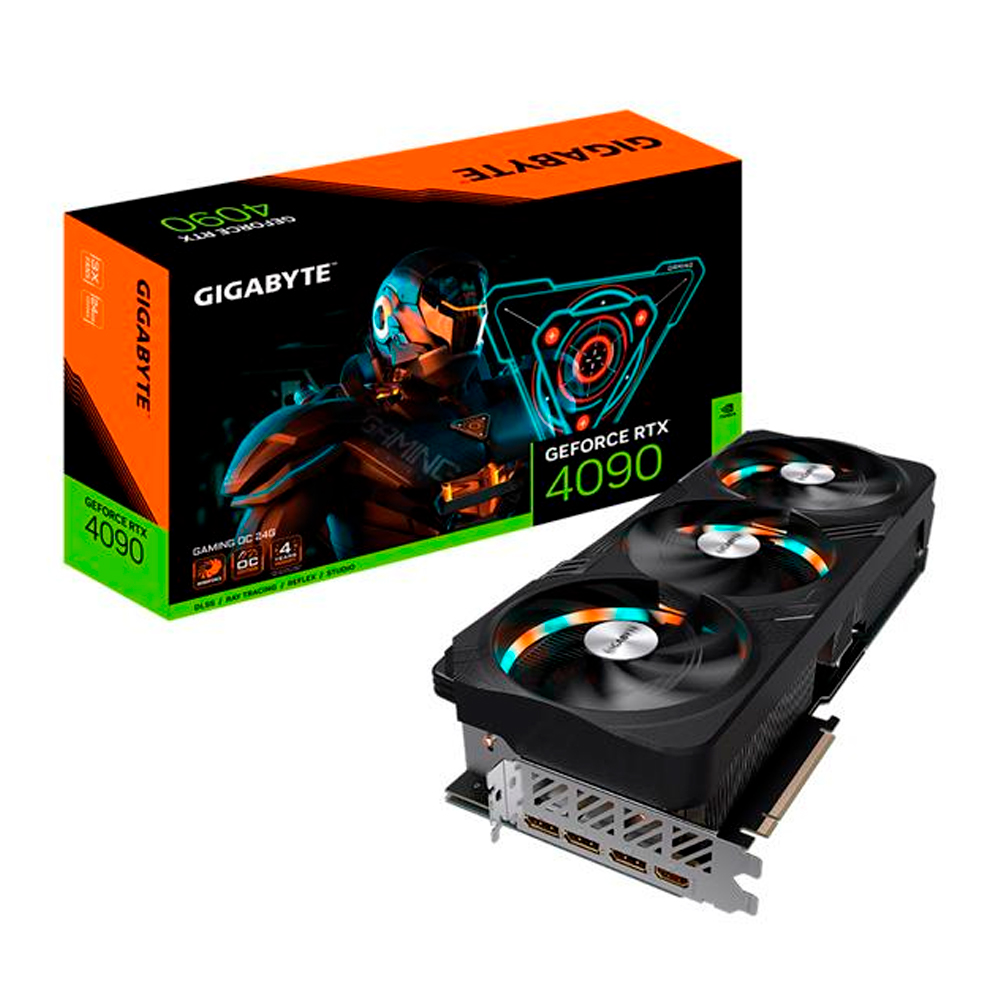 Foto 2 pulgar | Tarjeta de Video Gigabyte Geforce Rtx 4090 Gaming Oc 24g Gv-n4090gaming Oc-24gd color Negro