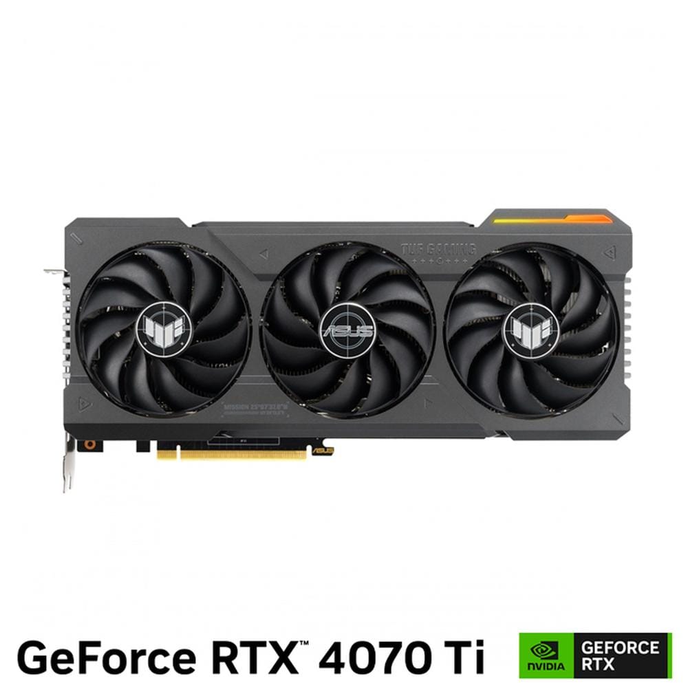 Tarjeta Video Asus Tuf Gaming Nvidia Rtx 4070ti 12g Gddr6x Color Negro $18,989