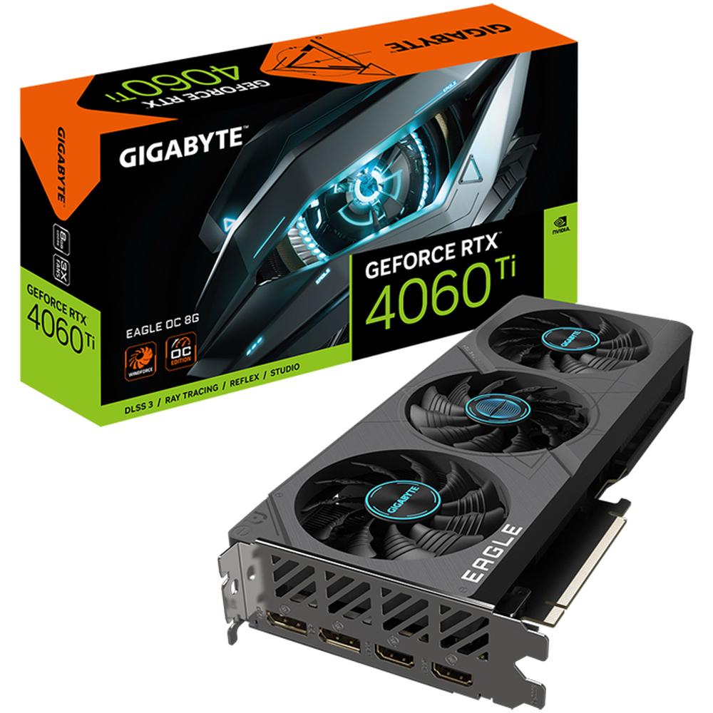 Foto 2 pulgar | Tarjeta de Video Gigabyte Geforce Rtx 4060 Ti Eagle Oc 8g Gddr6 Gv-n406teagle Oc-8gd