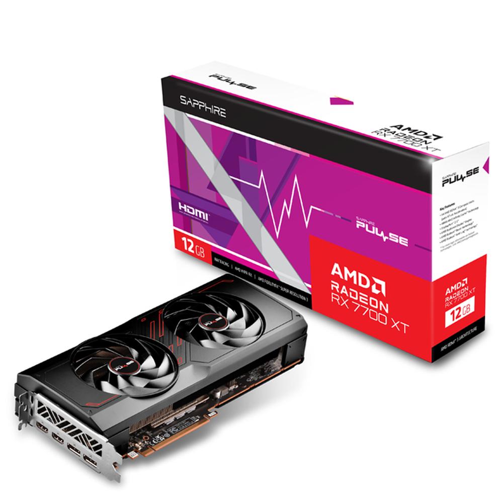 Foto 2 pulgar | Tarjeta De Video Sapphire Pulse Radeon Rx 7700 Xt 12gb Gddr6 11335-04-20g