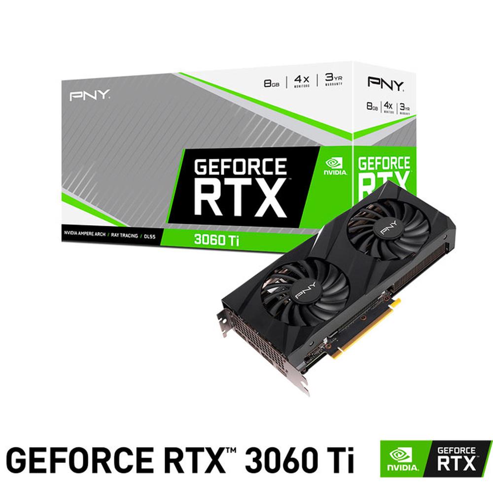 Foto 4 pulgar | Tarjeta De Video Pny Geforce Rtx 3060 Ti 8gb Verto Lhr Gddr6 Color Negro