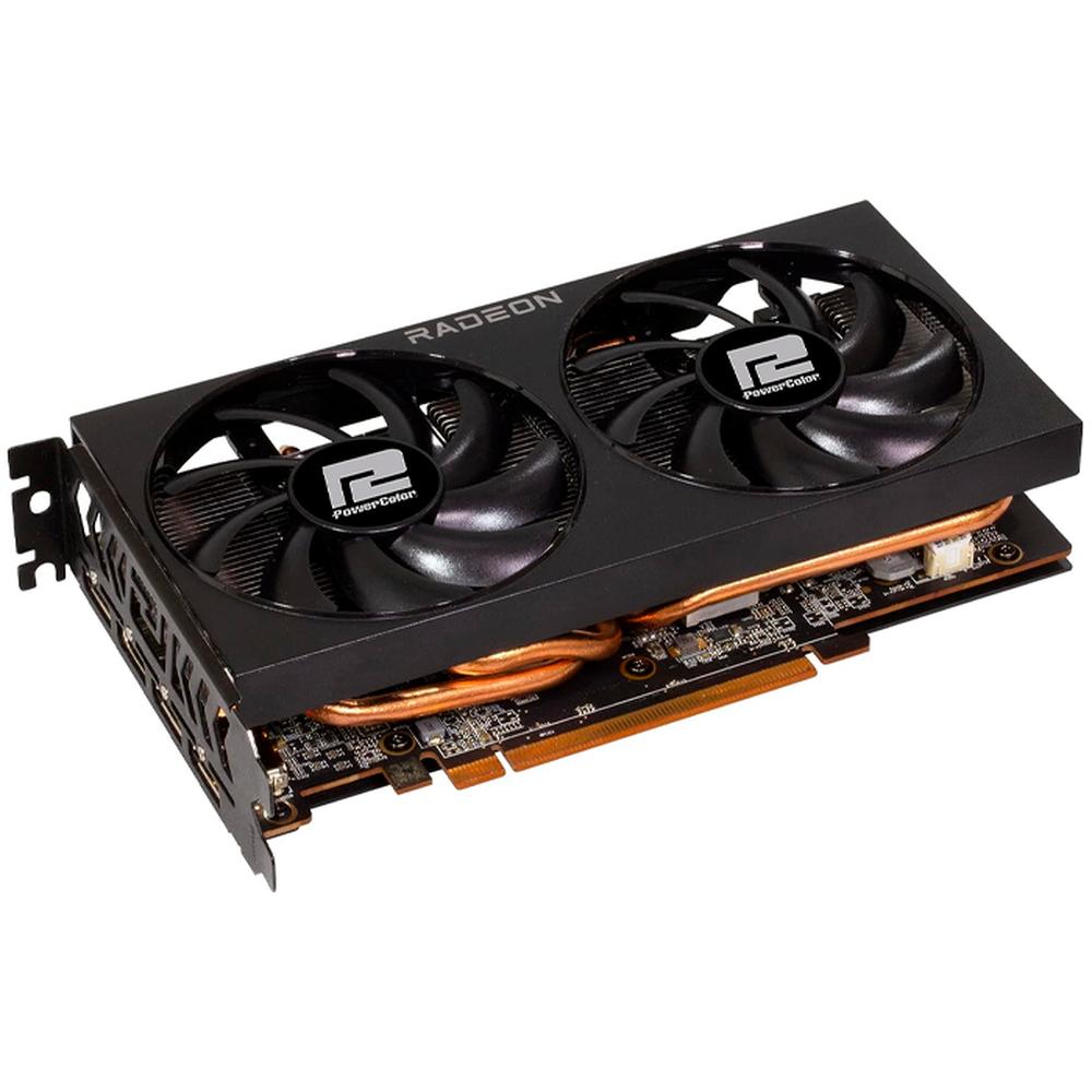 Foto 4 | Tarjeta de Video Power Color Fighter Radeon Rx 7600 8gb Gddr6 Rx7600 8g-f Negro