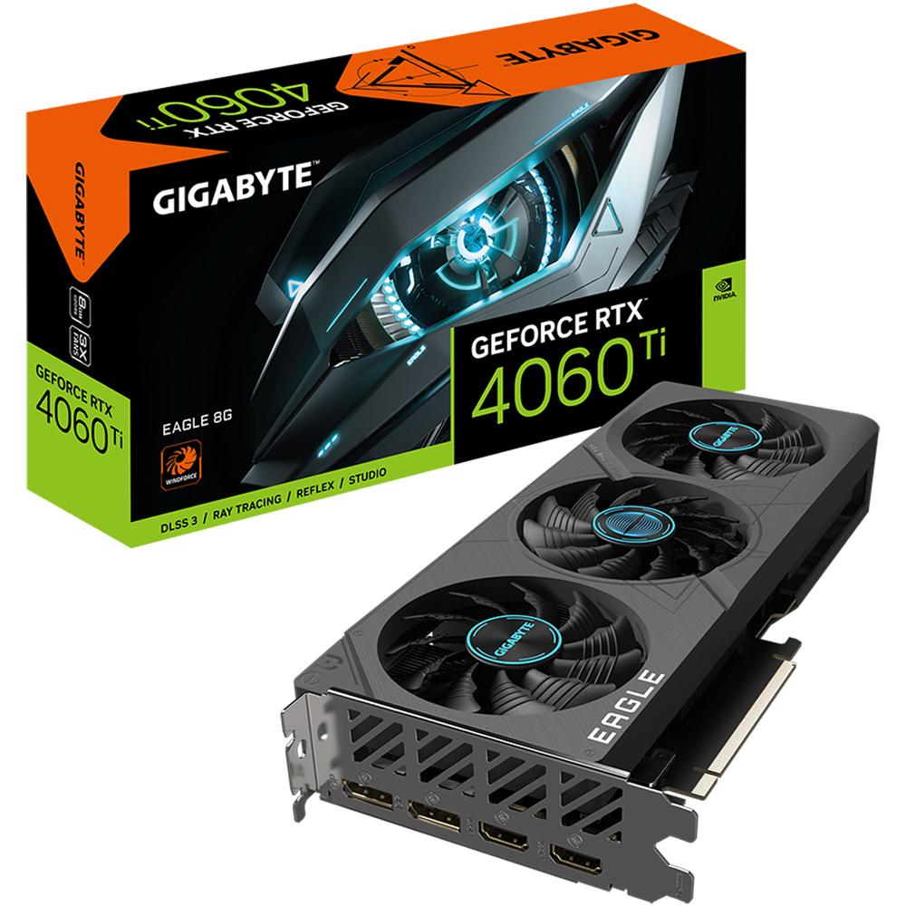 Tarjeta De Video Gigabyte Geforce Rtx 4060 Ti Eagle 8gb Gddr6 Gv-n406teagle-8gd