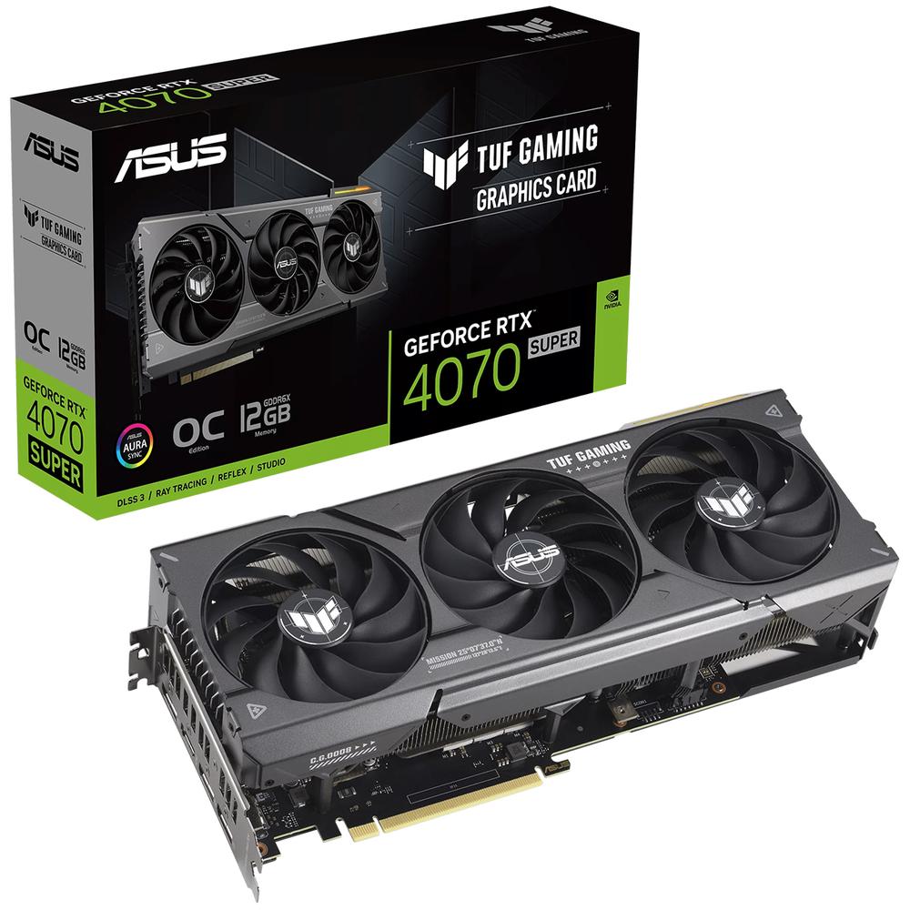 Foto 2 pulgar | Tarjeta De Video Asus Tuf Gaming Geforce Rtx 4070 Super Oc Edition 12gb Gddr6x Tuf-rtx4070s-o12g-gaming