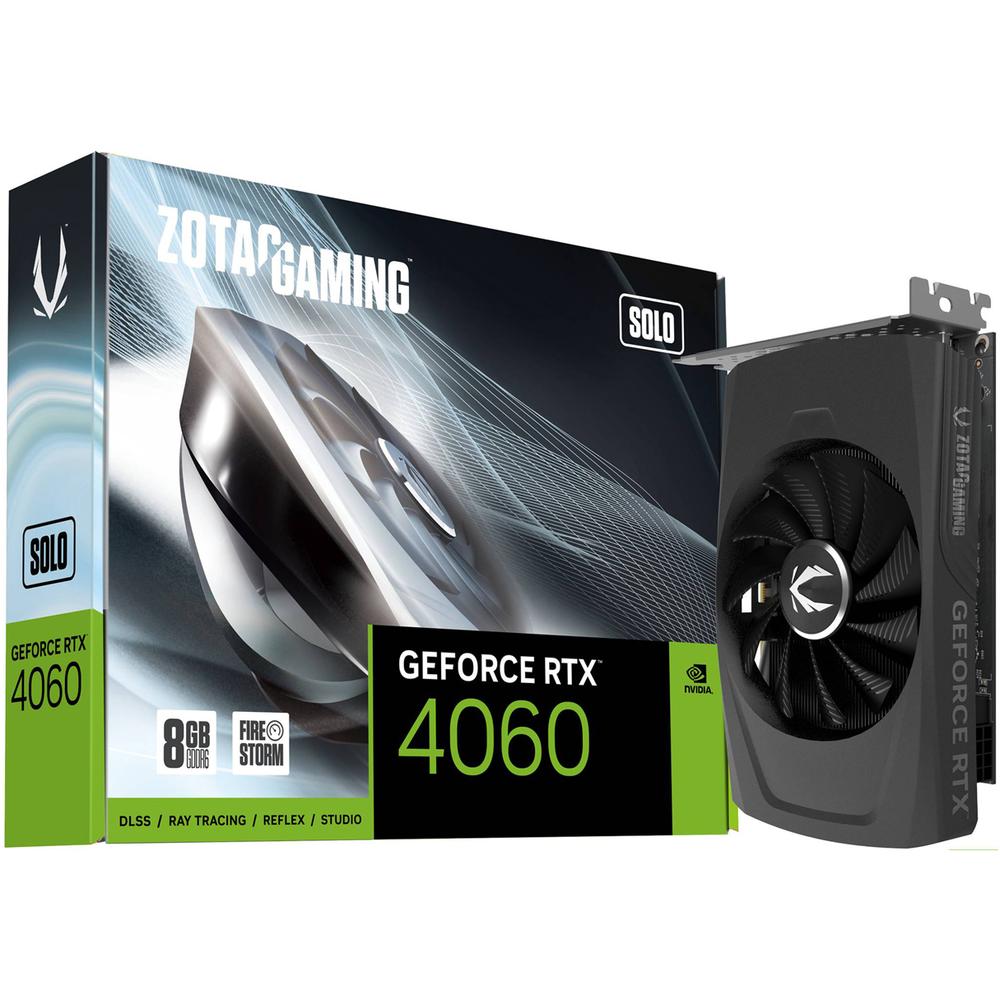 Tarjeta de Video Zotac Gaming Geforce Rtx 4060 Solo 8gb Gddr6 Zt-d40600g-10l $7,239