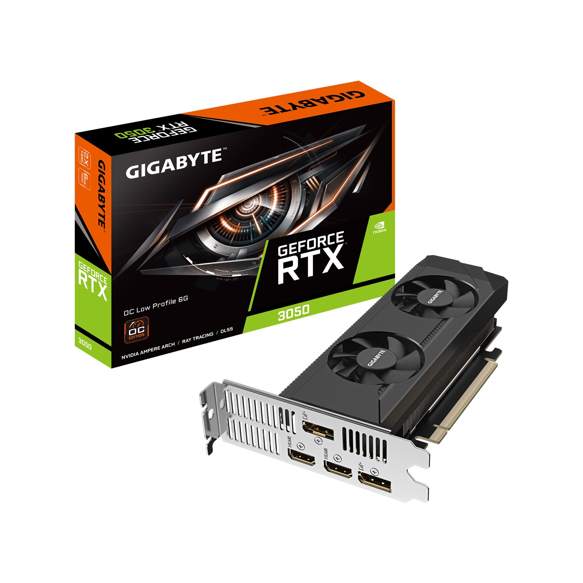 Tarjeta Gráfica Gigabyte Geforce Rtx 3050 Oc Low Profile 6gb - Venta Internacional.