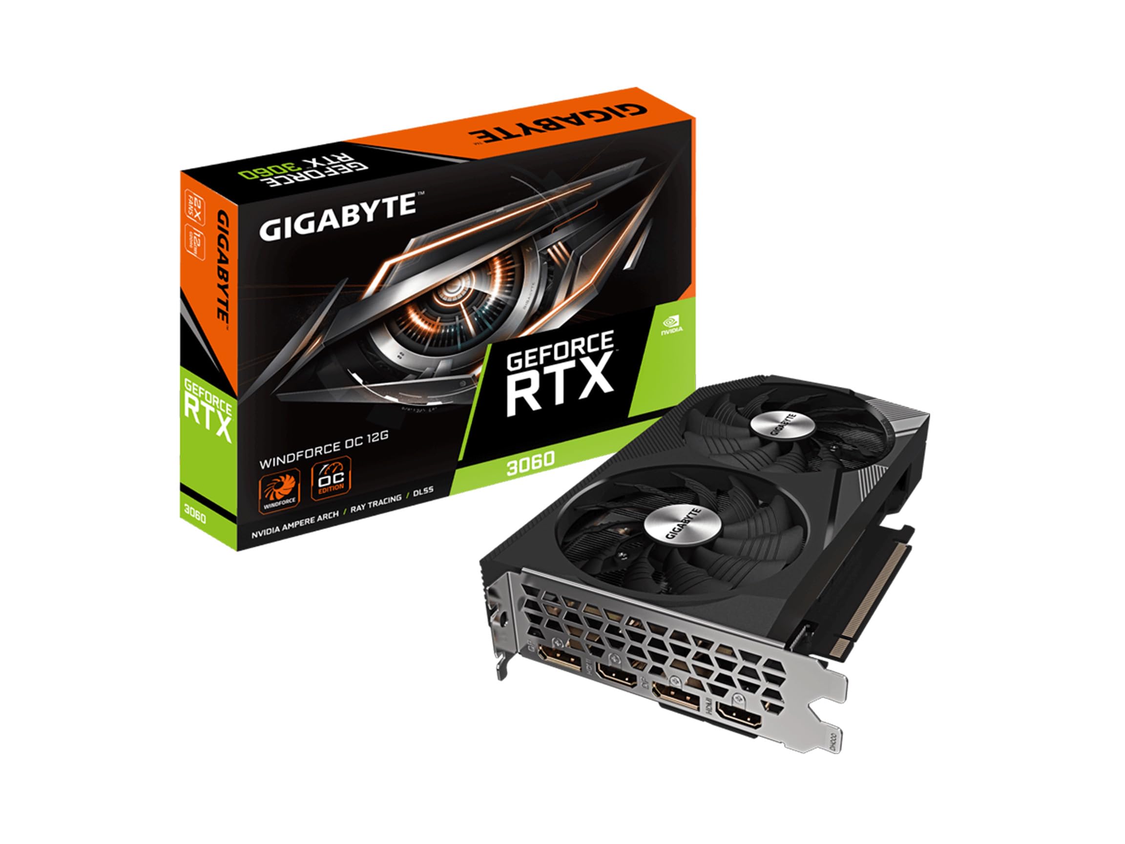 Foto 2 pulgar | Tarjeta Gráfica Gigabyte Geforce Rtx 3060 Windforce Oc 12gb - Venta Internacional.