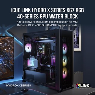 Foto 2 | Bloque De Agua Para Gpu Corsair Hydro X Series Icue Link Xg7 Rgb 4080 - Venta Internacional.