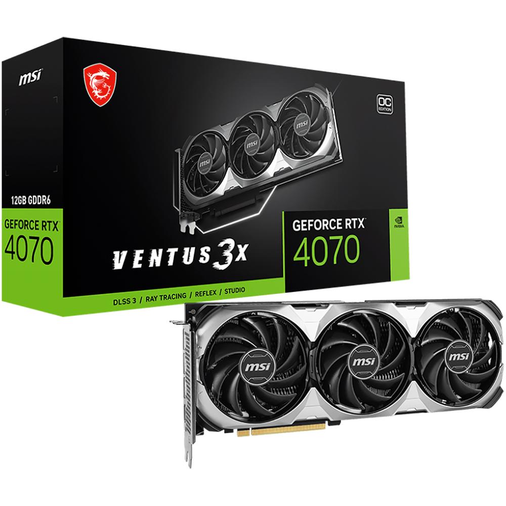 Foto 2 pulgar | Tarjeta De Video Msi Geforce Rtx 4070 Ventus 3x E1 12g Oc 12gb Gddr6