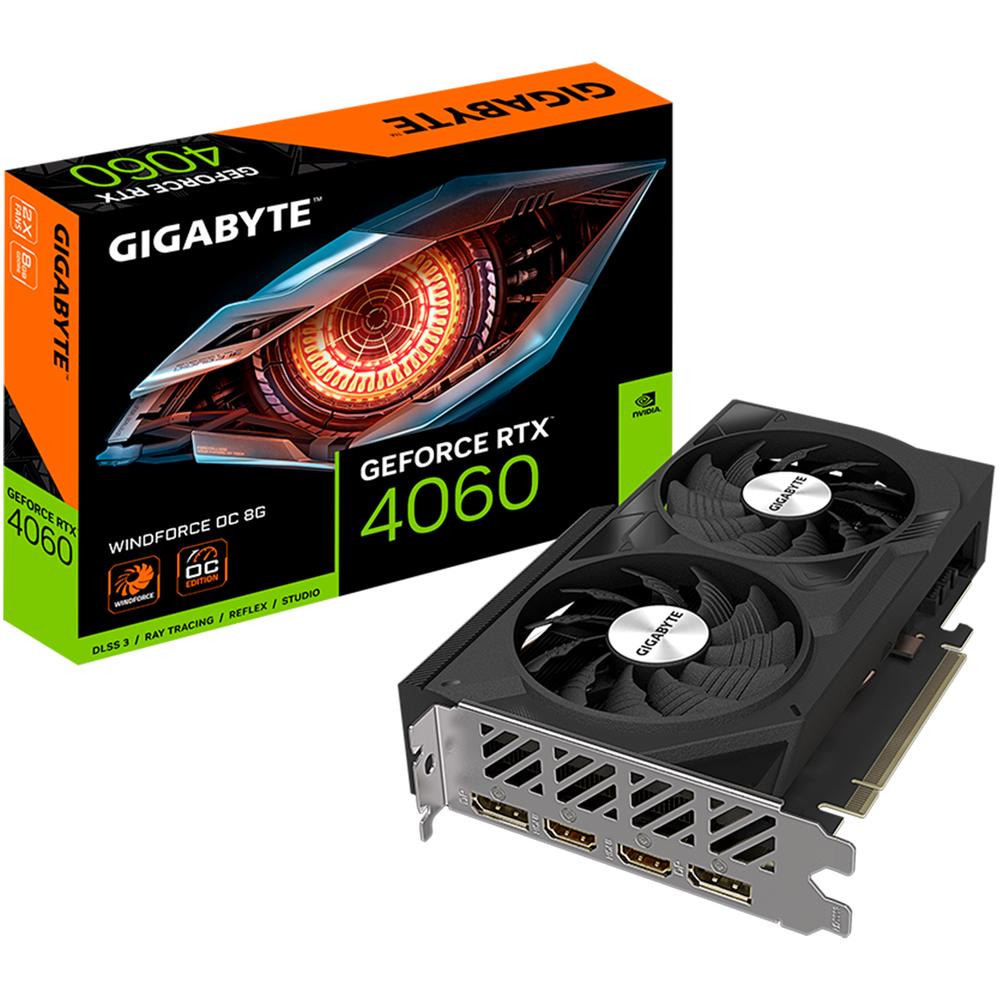 Foto 2 pulgar | Tarjeta De Video Gigabyte Geforce Rtx 4060 Windforce Oc 8gb Gddr6