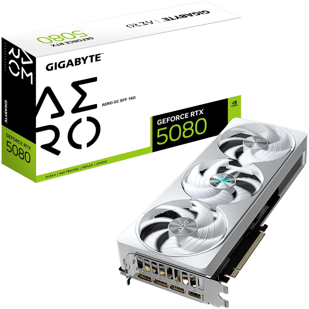 Foto 2 pulgar | Tarjeta De Video Gigabyte Geforce Rtx 5080 Aero Oc Sff 16gb Gddr7
