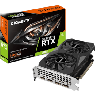 Foto 1 | Tvideo Gigabyte Rtx3050 Windforce Oc V2 6g 96bit Gddr6 Gv-n3050wf2ocv2-6gd