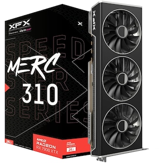 Foto 1 | Tarjeta De Video Xfx Speedster Merc 310 Radeon Rx 7900 Xtx Black Edition 24gb Gddr6