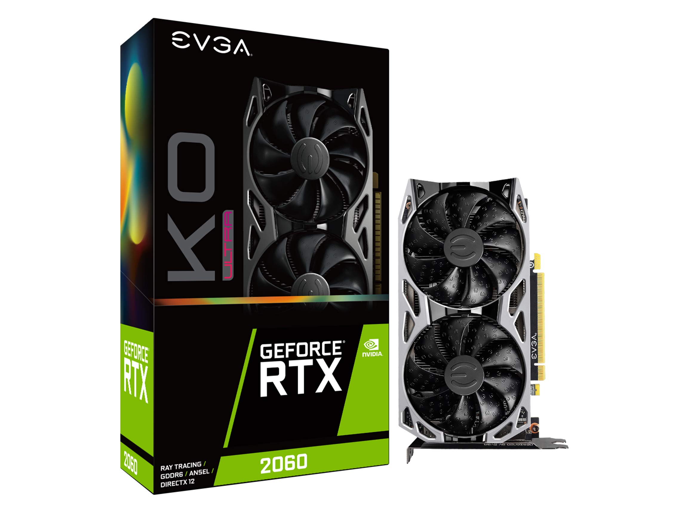 Tarjeta Gráfica Evga Geforce Rtx 2060 Ko Ultra Gaming 6gb - Venta Internacional.
