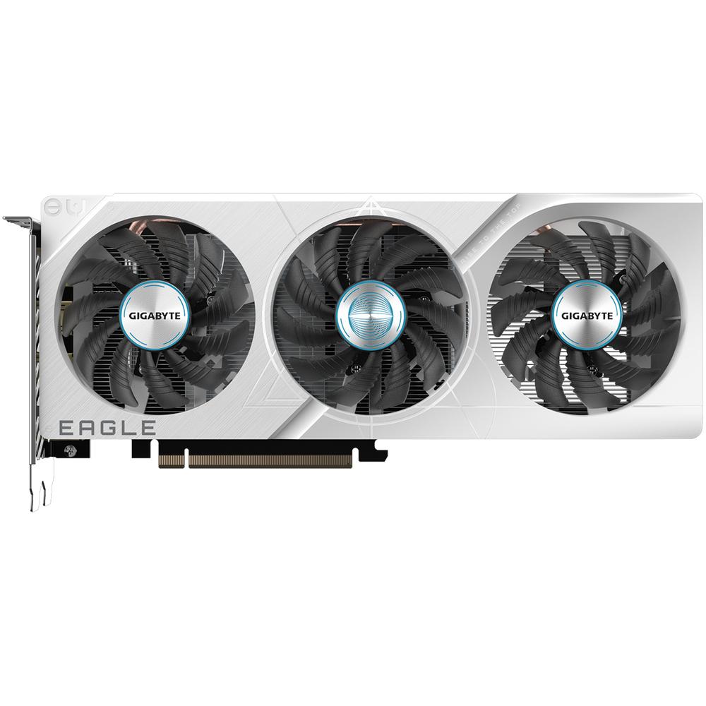 Foto 3 pulgar | Tarjeta De Video Gigabyte Nvidia Geforce Rtx 4060 Eagle Oc Ice 8g Gddr6 3 Fan Dlss 3 Pci Express 4.0 Blanco