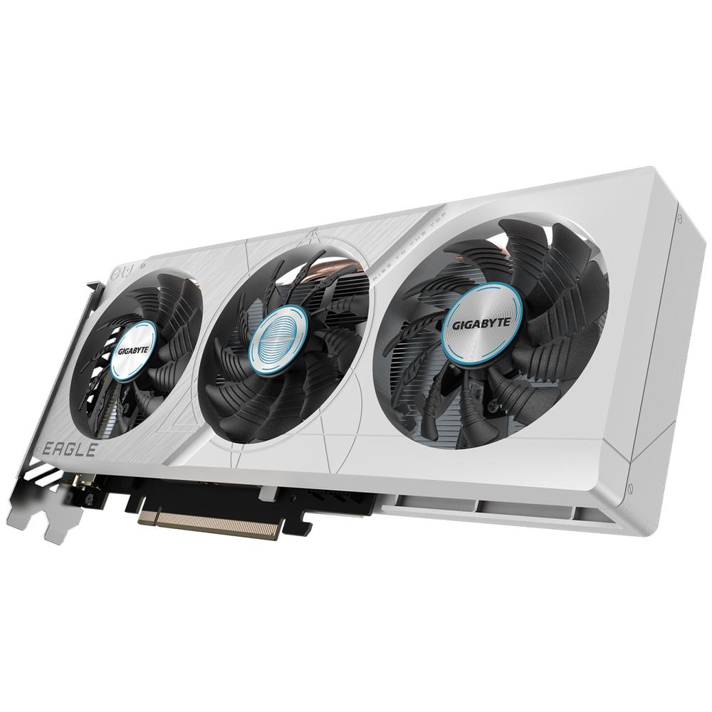 Foto 5 pulgar | Tarjeta De Video Gigabyte Nvidia Geforce Rtx 4060 Eagle Oc Ice 8g Gddr6 3 Fan Dlss 3 Pci Express 4.0 Blanco