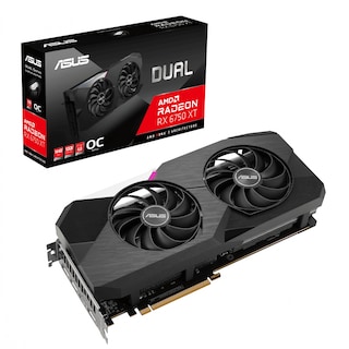 Foto 1 | Tvideo Asus Rx 6750xt Dual Radeon Oc 12gb Ddr6 Dual-rx6750xt-o12g 90yv0hk0-m0na00
