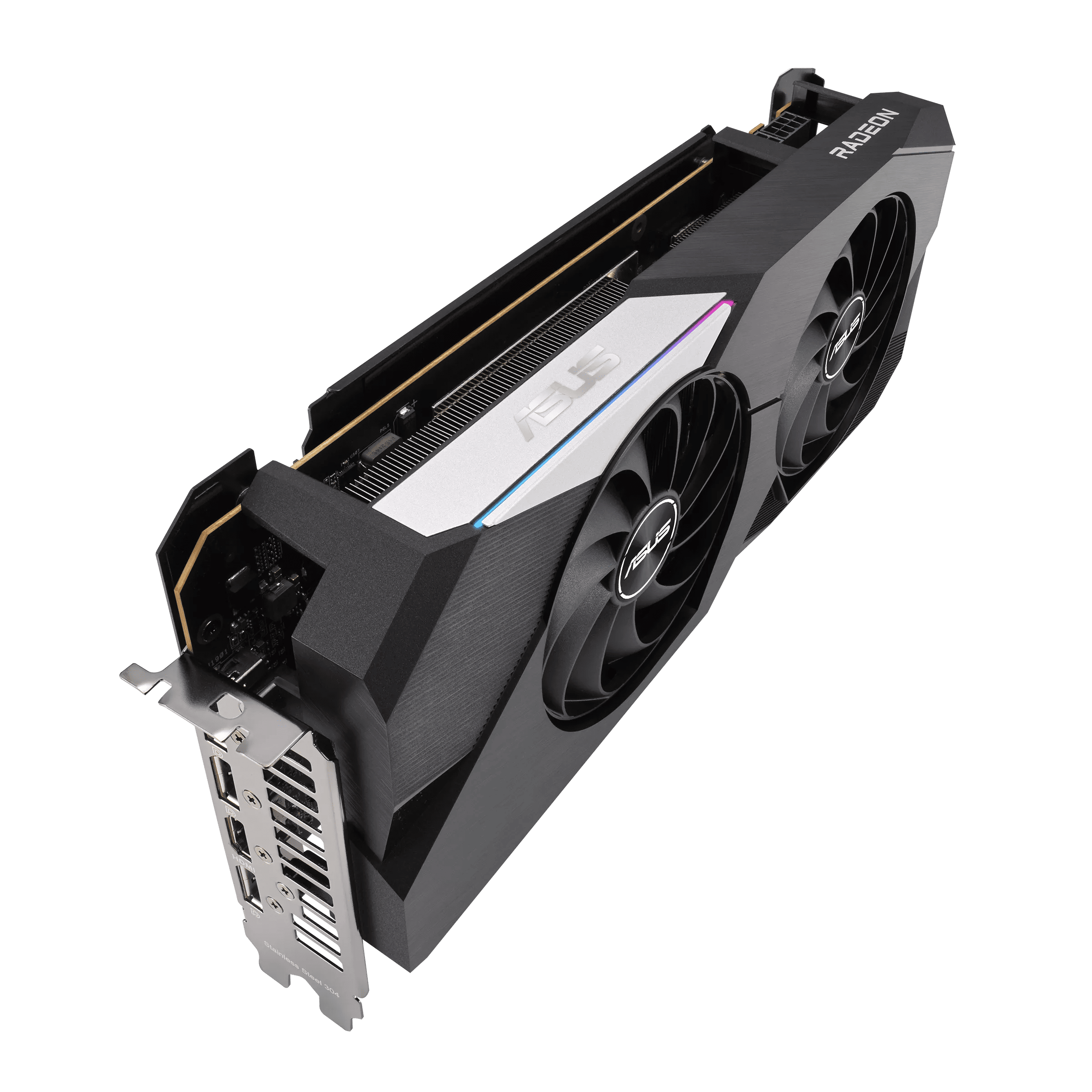 Foto 5 | Tvideo Asus Rx 6750xt Dual Radeon Oc 12gb Ddr6 Dual-rx6750xt-o12g 90yv0hk0-m0na00