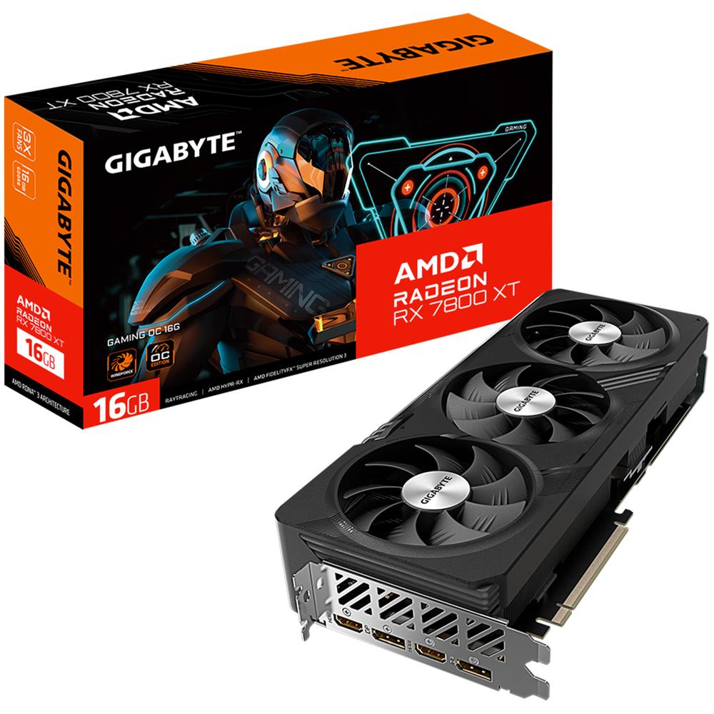 Foto 1 | Tarjeta De Video Gigabyte Radeon Rx 7800 Xt Gaming Oc 16gb Gddr6 Rgb