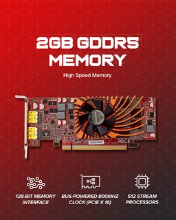 Foto 7 | Tarjeta Gráfica Visiontek Amd Radeon Hd 7750 2gb Gddr5 - Venta Internacional.