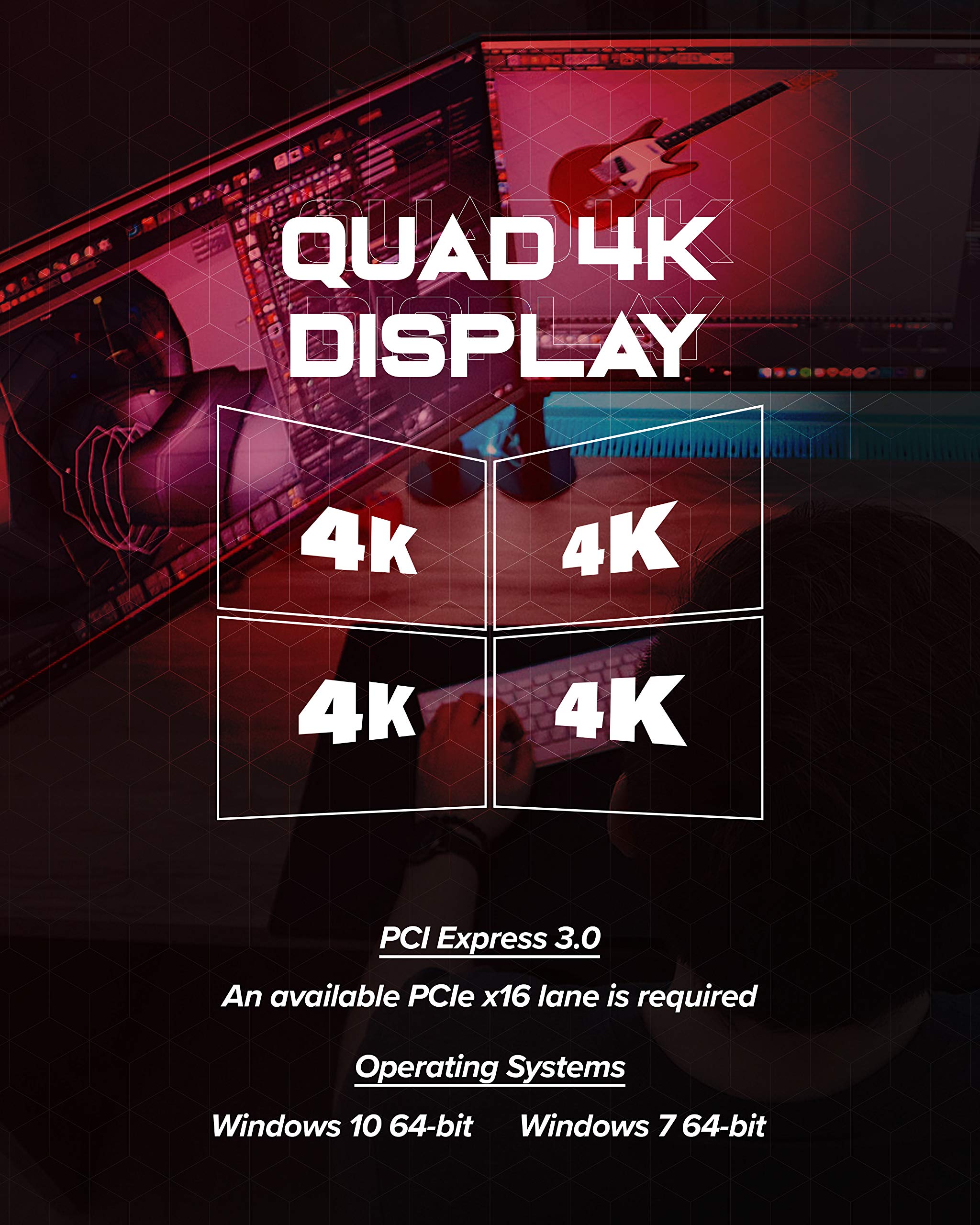 Foto 2 | Tarjeta Gráfica Visiontek Radeon Rx 560 4gb Gddr5 4m 4k - Venta Internacional.