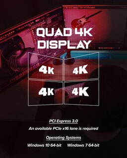 Foto 2 | Tarjeta Gráfica Visiontek Radeon Rx 560 4gb Gddr5 4m 4k - Venta Internacional.