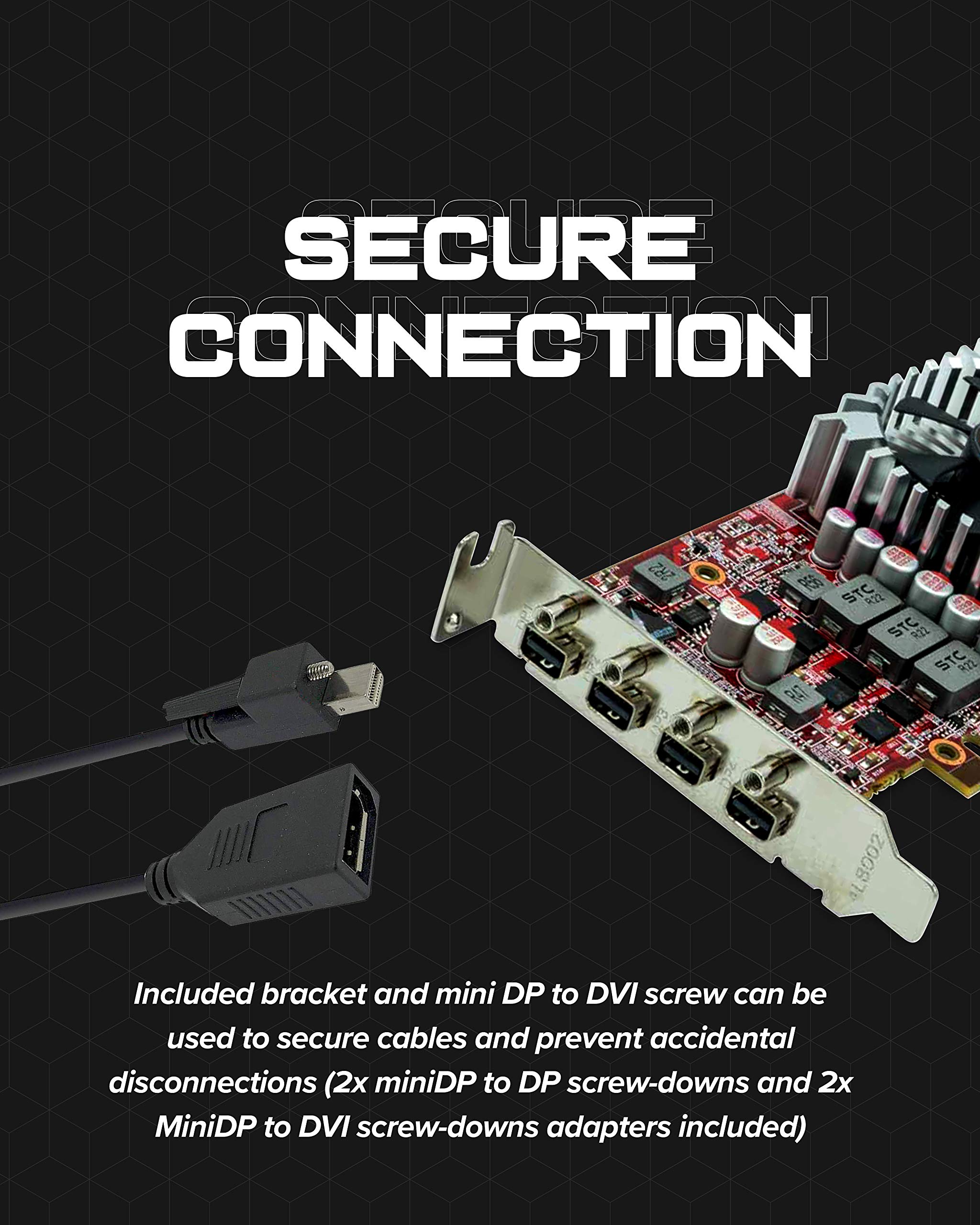 Foto 6 | Tarjeta Gráfica Visiontek Radeon Rx 560 4gb Gddr5 4m 4k - Venta Internacional.