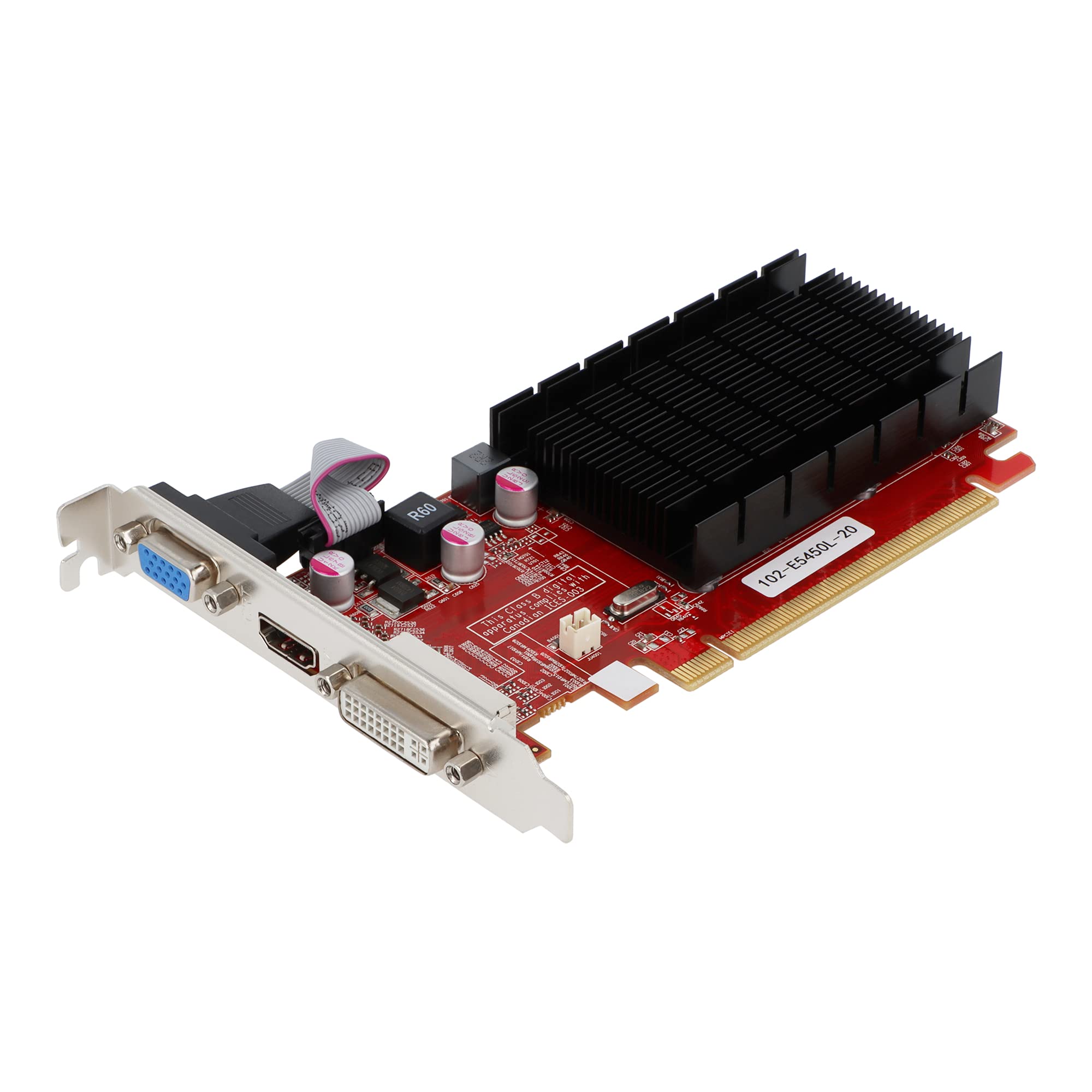 Foto 1 | Tarjeta Gráfica Visiontek Radeon 5450 Ddr3 De 2 Gb (dvi-i, Hdmi, Vga) - Venta Internacional.