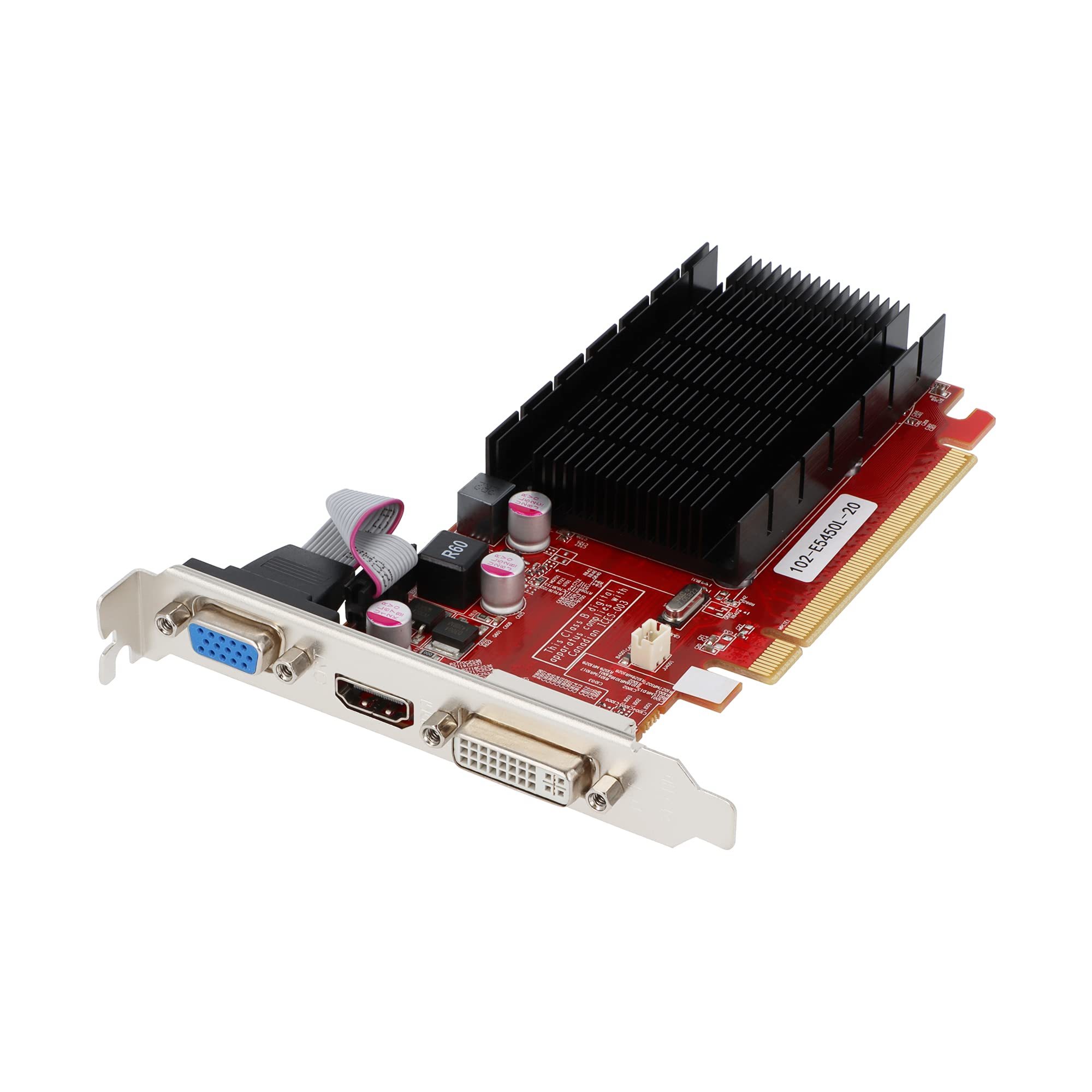 Foto 2 | Tarjeta Gráfica Visiontek Radeon 5450 Ddr3 De 2 Gb (dvi-i, Hdmi, Vga) - Venta Internacional.
