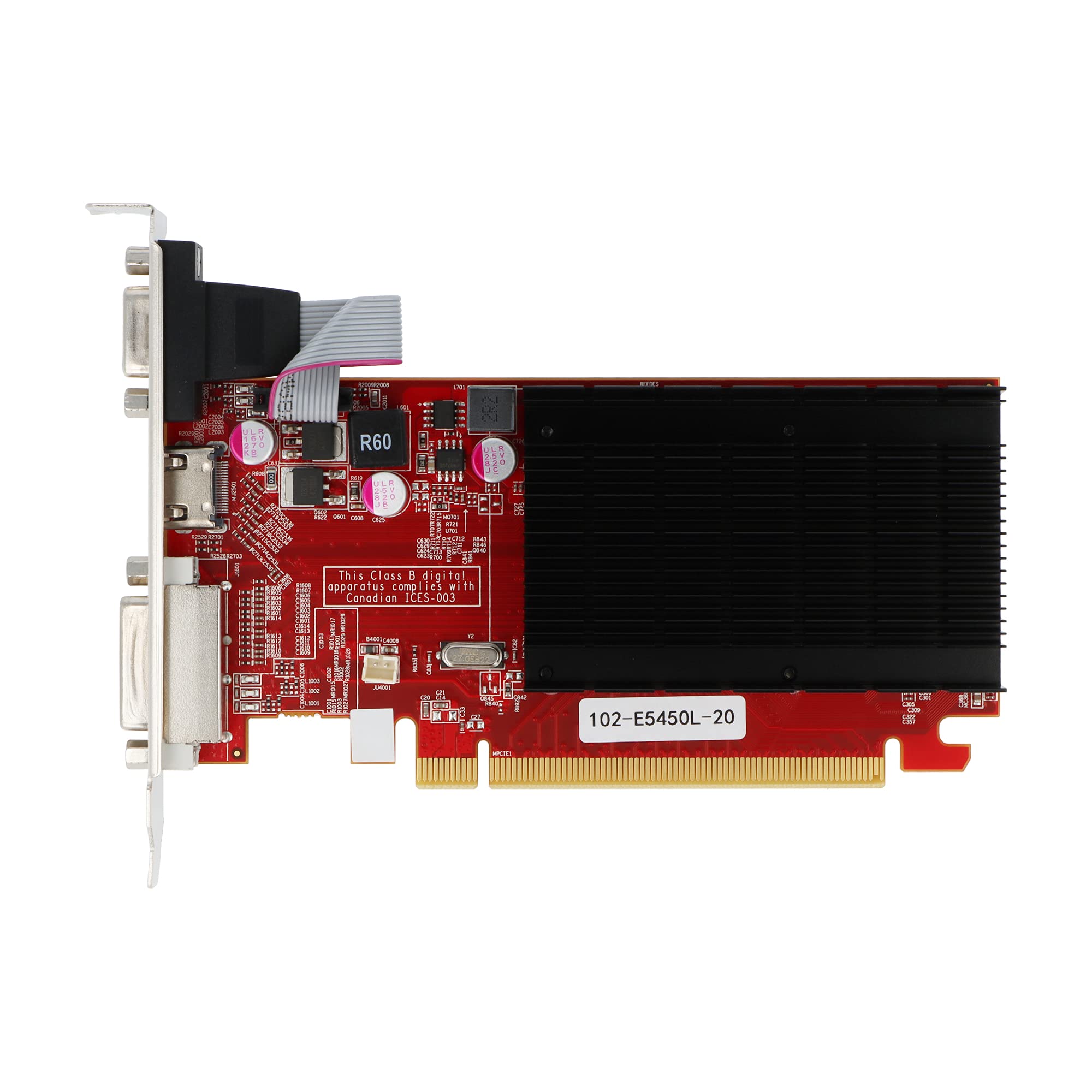 Foto 3 | Tarjeta Gráfica Visiontek Radeon 5450 Ddr3 De 2 Gb (dvi-i, Hdmi, Vga) - Venta Internacional.