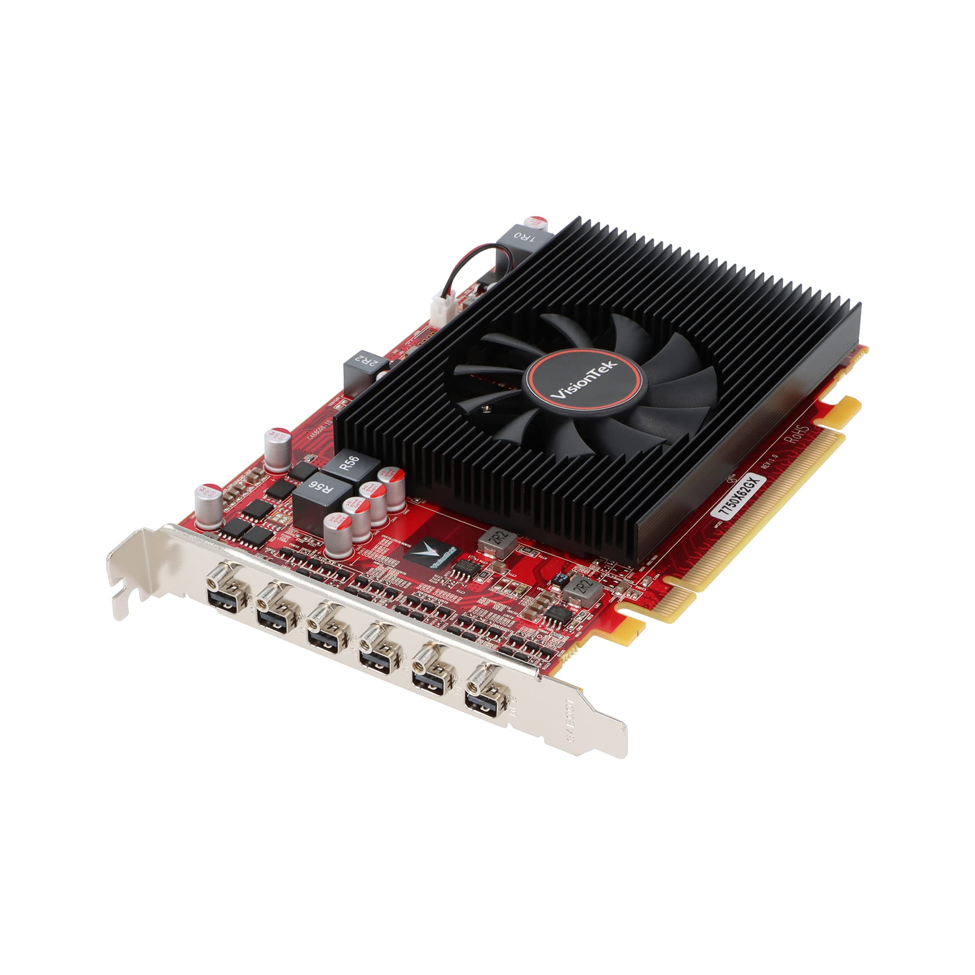 Foto 2 pulgar | Tarjeta Gráfica Visiontek Radeon 7750 2gb Gddr5 6m Con Adaptadores - Venta Internacional.