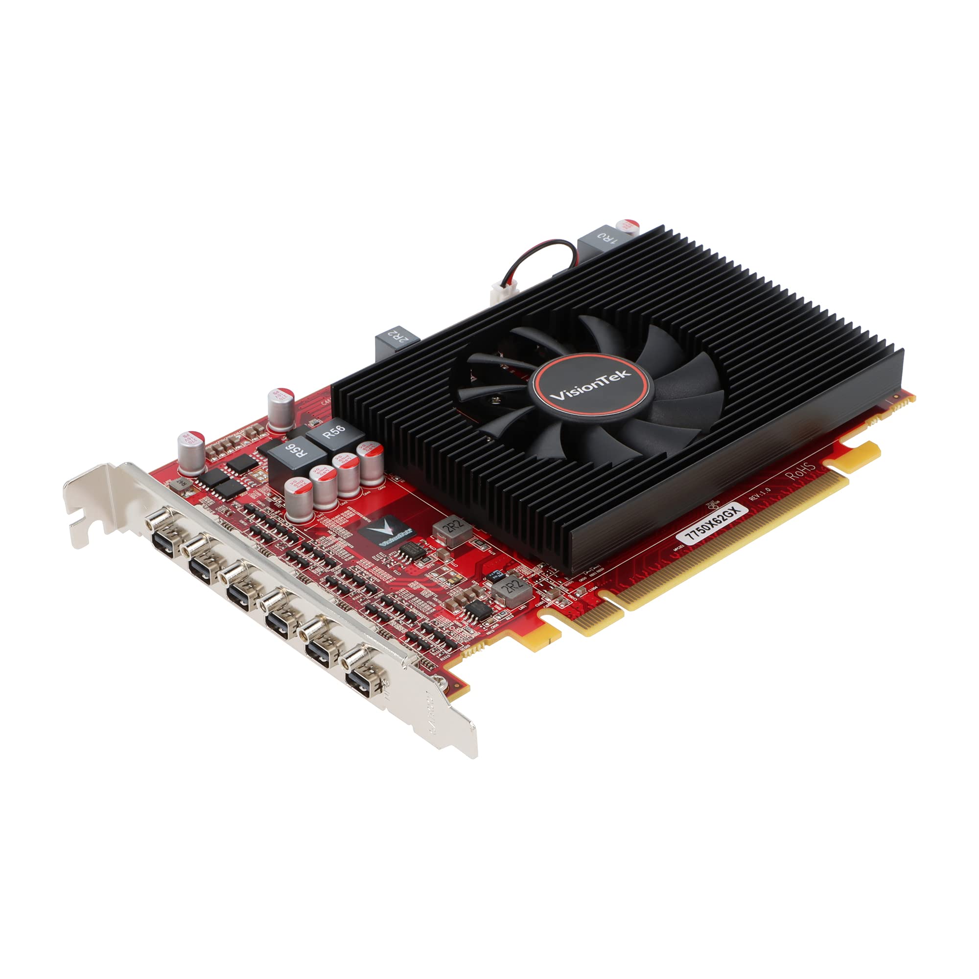 Foto 3 pulgar | Tarjeta Gráfica Visiontek Radeon 7750 2gb Gddr5 6m Con Adaptadores - Venta Internacional.
