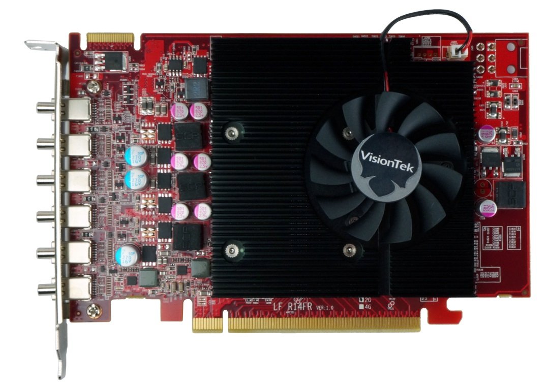 Foto 4 pulgar | Tarjeta Gráfica Visiontek Radeon 7750 2gb Gddr5 6m Con Adaptadores - Venta Internacional.