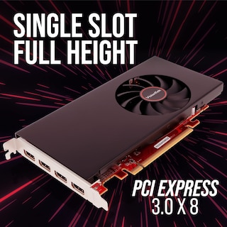 Foto 2 | Tarjeta Gráfica Visiontek Radeon Rx 550 4gb Gddr5 4k Hdmi X4 - Venta Internacional.
