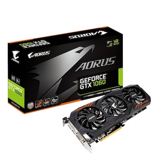 Foto 1 | Tarjeta Gráfica Para Computadora Gigabyte Aorus Geforce Gtx 1060 6g - Venta Internacional.