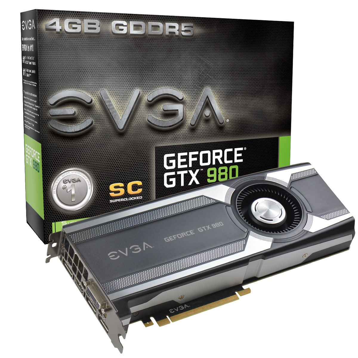 Foto 1 | Tarjeta Gráfica Evga Geforce Gtx 980 4gb Sc Gaming 04g-p4-1982-kr - Venta Internacional.