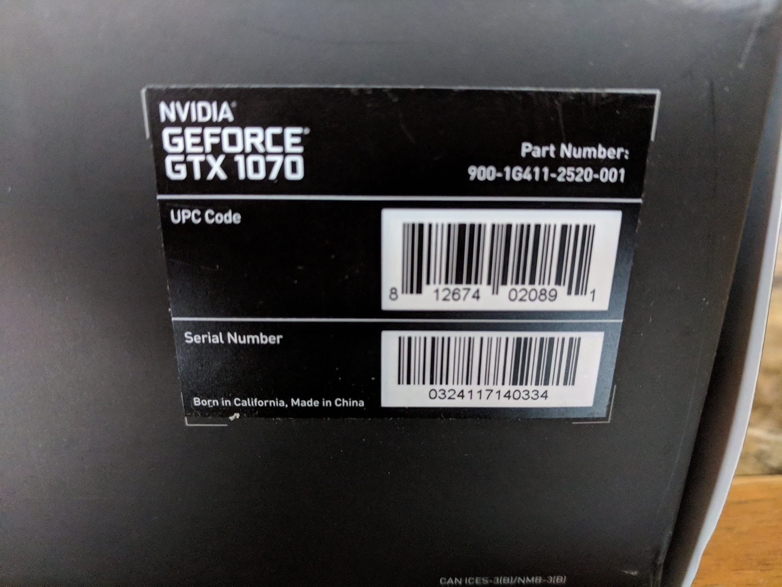 Foto 7 pulgar | Tarjeta Gráfica Nvidia Geforce Gtx 1070 Founders Edition 8gb - Venta Internacional.