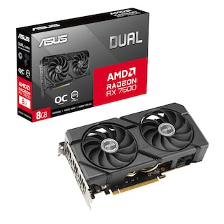 Foto 1 | Tarjeta Gráfica Asus Dual Radeon Rx 7600 Evo Oc 8gb Gddr6 - Venta Internacional.