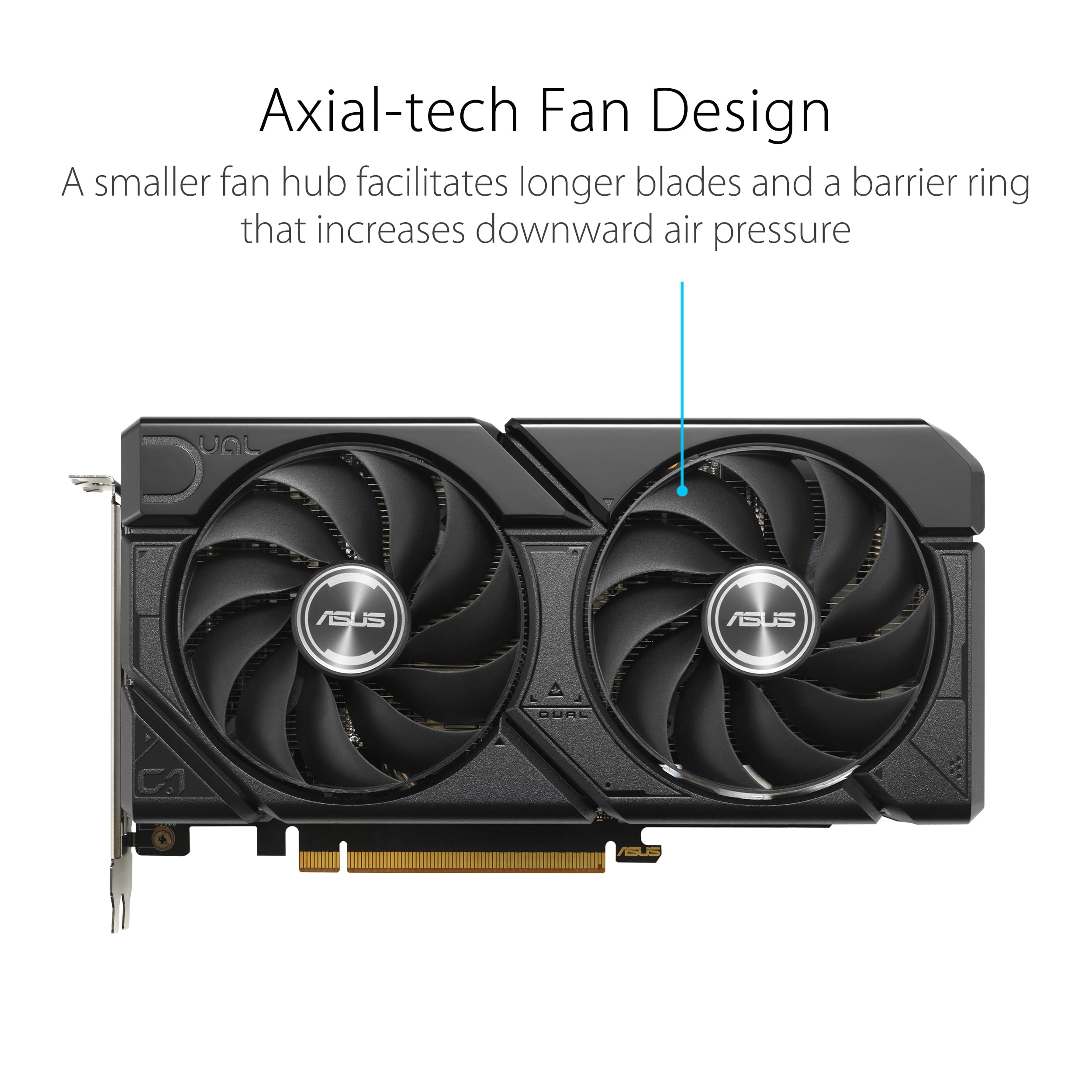Foto 2 | Tarjeta Gráfica Asus Dual Radeon Rx 7600 Evo Oc 8gb Gddr6 - Venta Internacional.