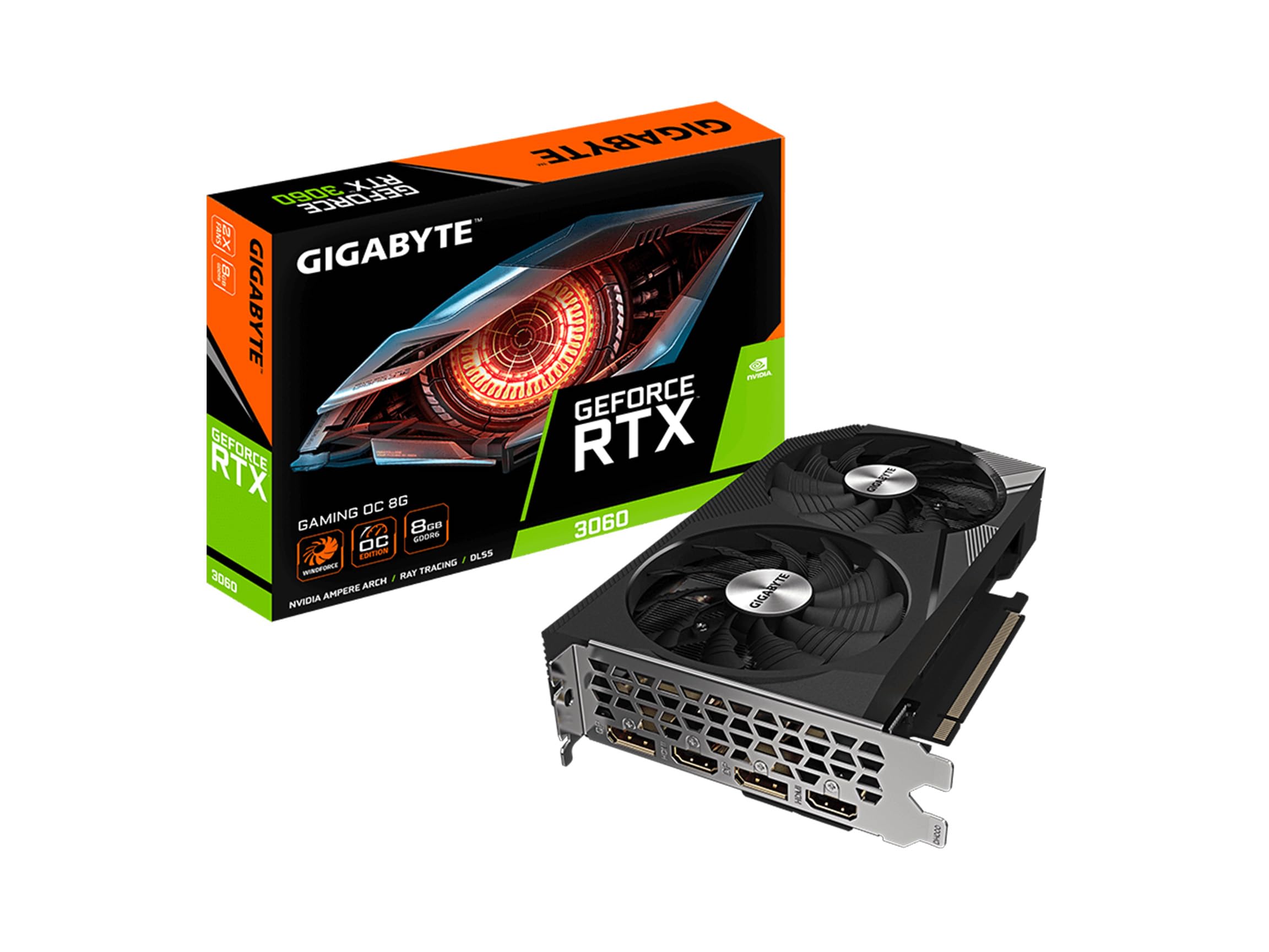 Foto 2 pulgar | Tarjeta Gráfica Gigabyte Geforce Rtx 3060 Gaming Oc 8gb Gddr6 - Venta Internacional.