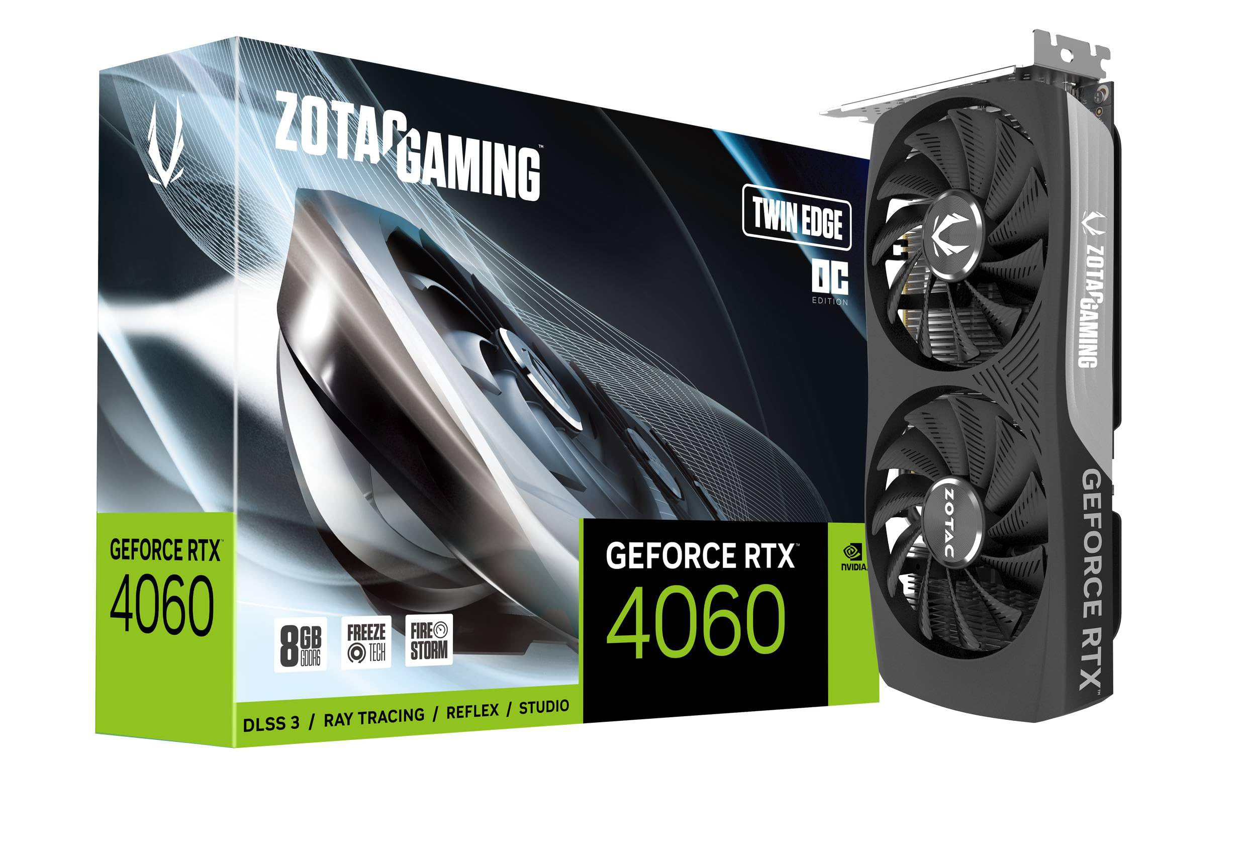 Foto 2 pulgar | Tarjeta Gráfica Zotac Gaming Geforce Rtx 4060 8gb Twin Edge Oc - Venta Internacional.