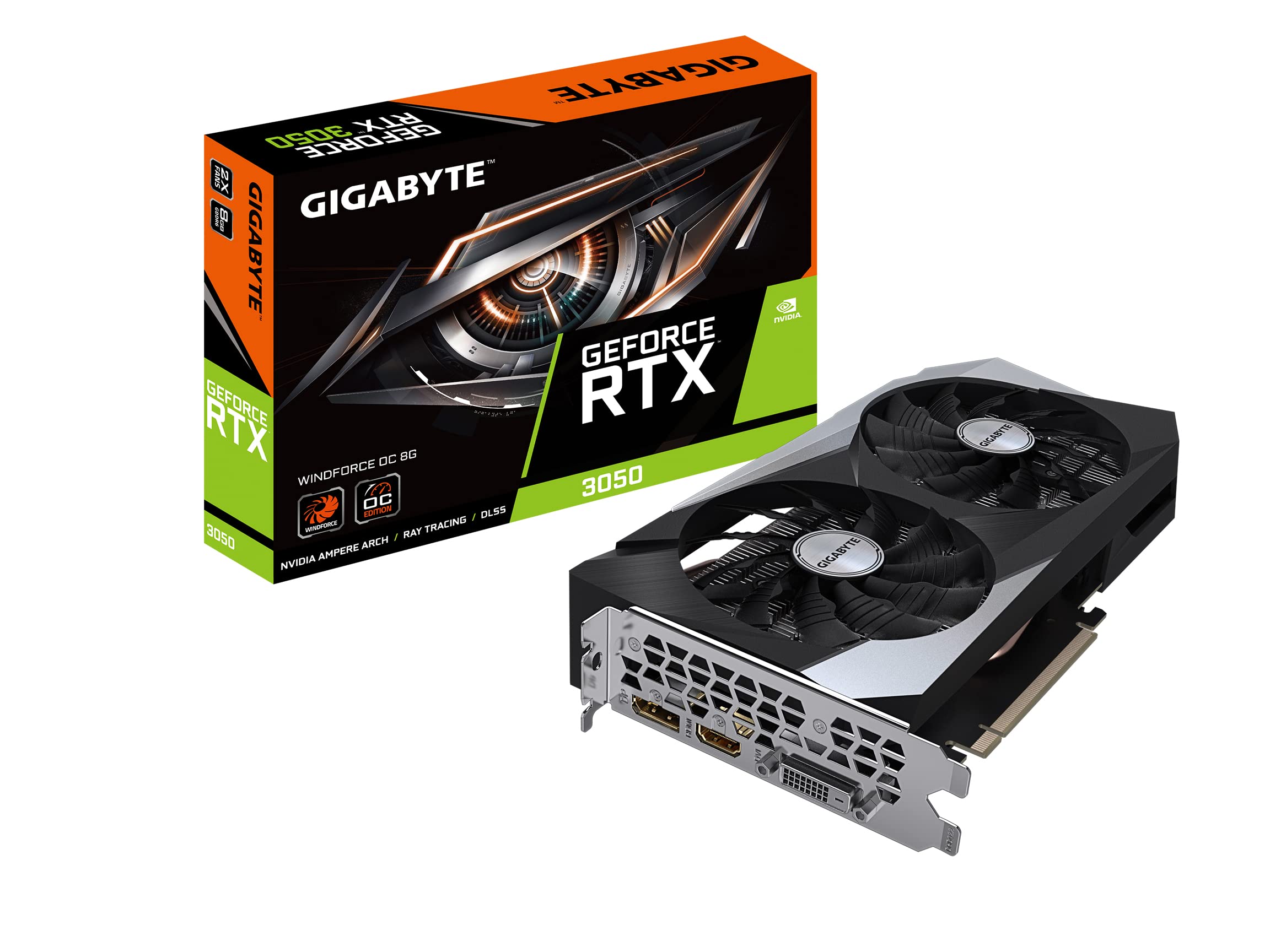 Foto 2 pulgar | Tarjeta Gráfica Gigabyte Geforce Rtx 3050 Windforce Oc 8g 8gb - Venta Internacional.