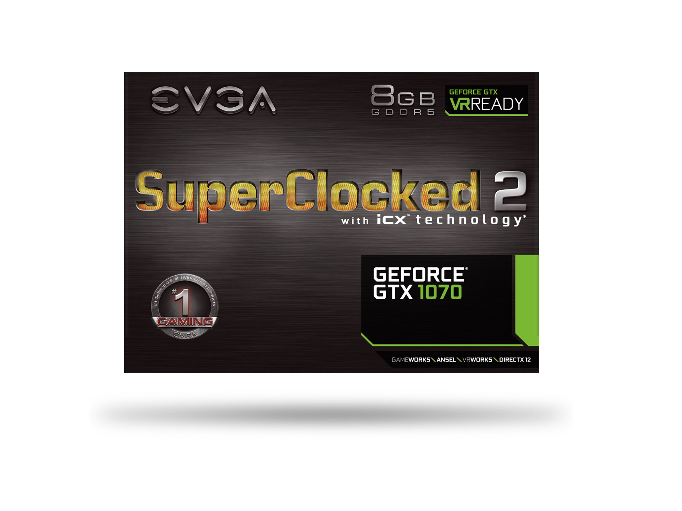 Foto 8 pulgar | Tarjeta Gráfica Evga Geforce Gtx 1070 Sc2 Gaming 8gb Gddr5 - Venta Internacional.