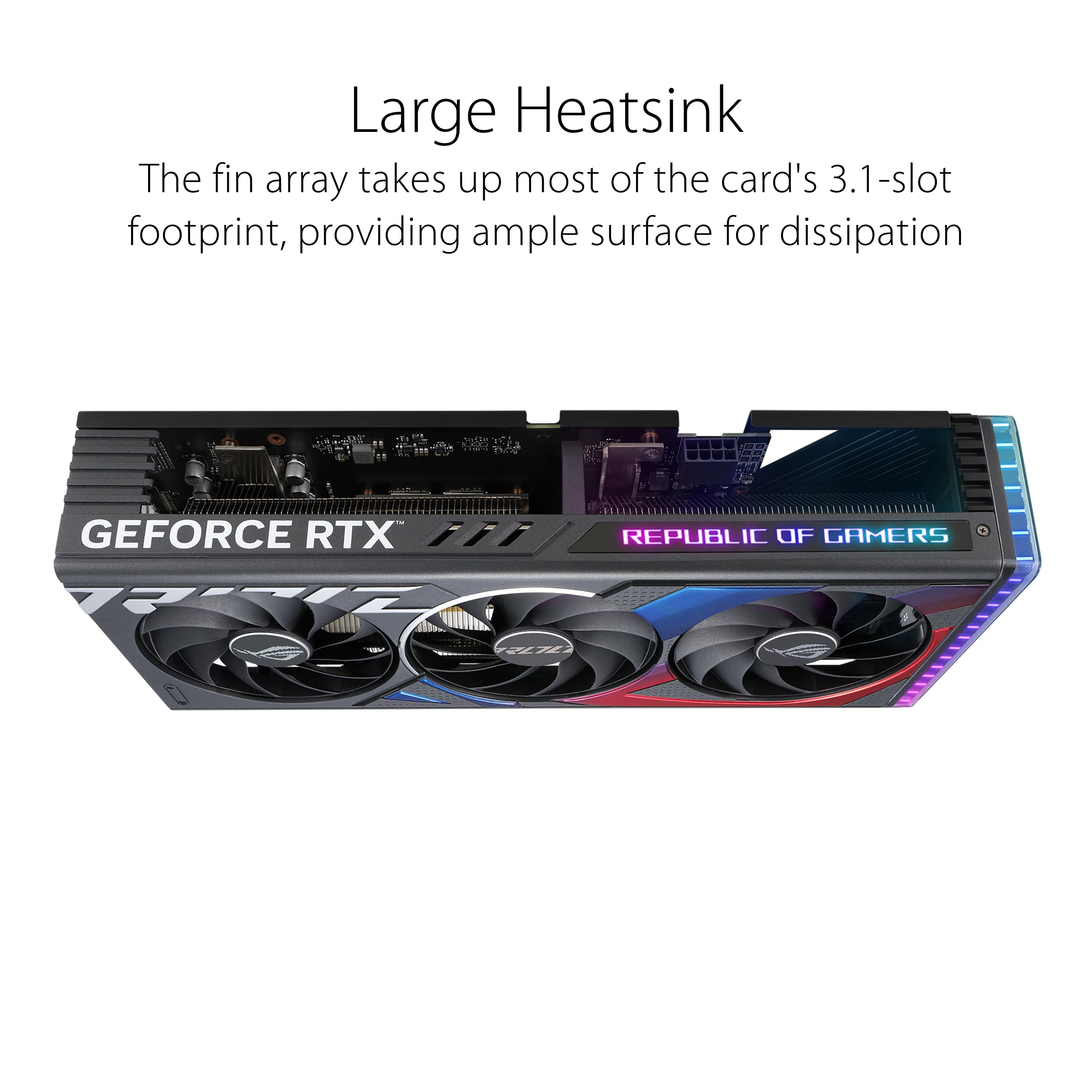 Foto 4 pulgar | Tarjeta Gráfica Asus Rog Strix Geforce Rtx 4060 Oc 8gb Gddr6 - Venta Internacional.