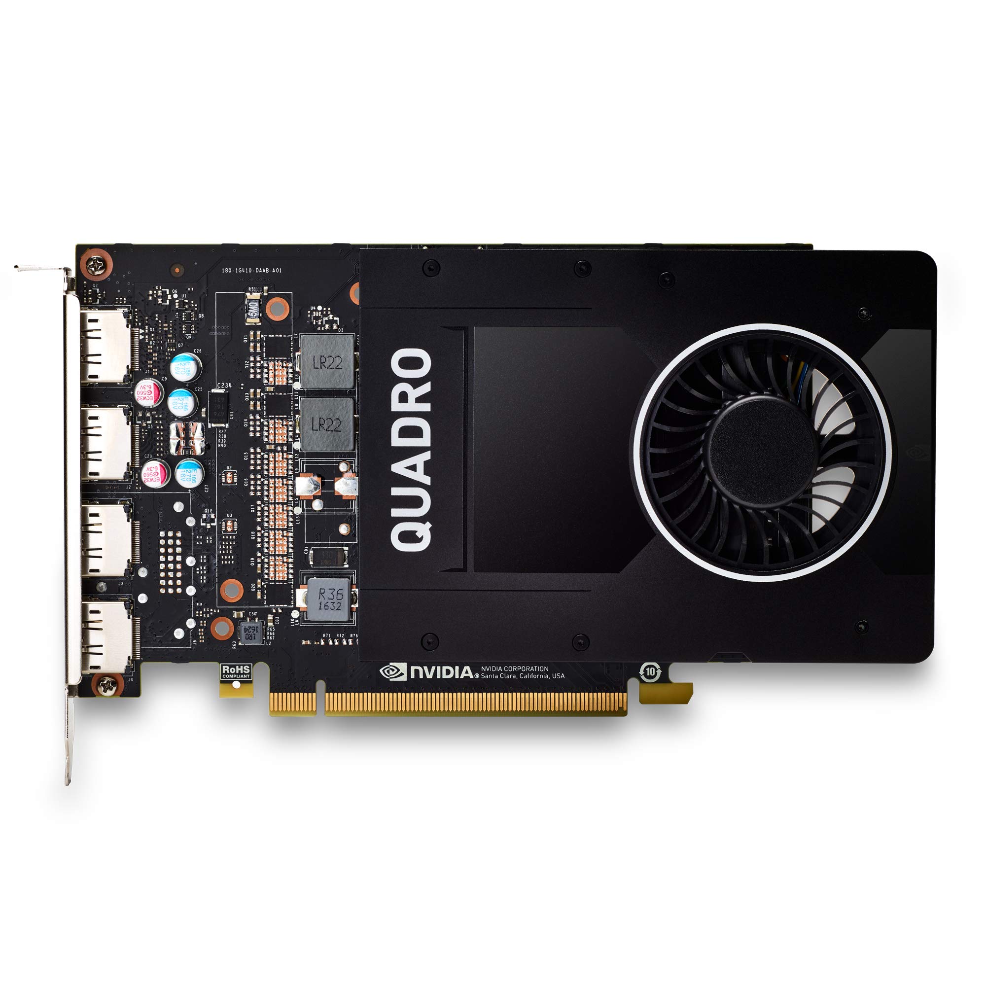 Foto 3 pulgar | Tarjeta Gráfica Pny Nvidia Quadro P2200 5gb Gddr5x Cuda 1280 - Venta Internacional.