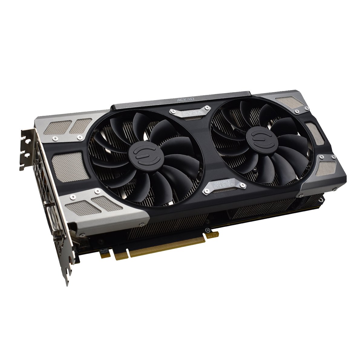 Foto 4 pulgar | Tarjeta Gráfica Evga Geforce Gtx 1070 Ti Ftw Ultra Silent 8gb - Venta Internacional.